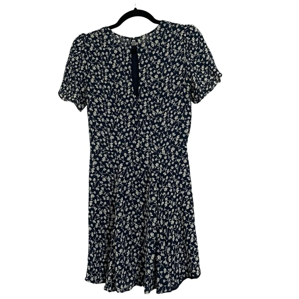 Reformation Violette Floral Elyse Mini Dress Size 2 - Picture 9 of 13